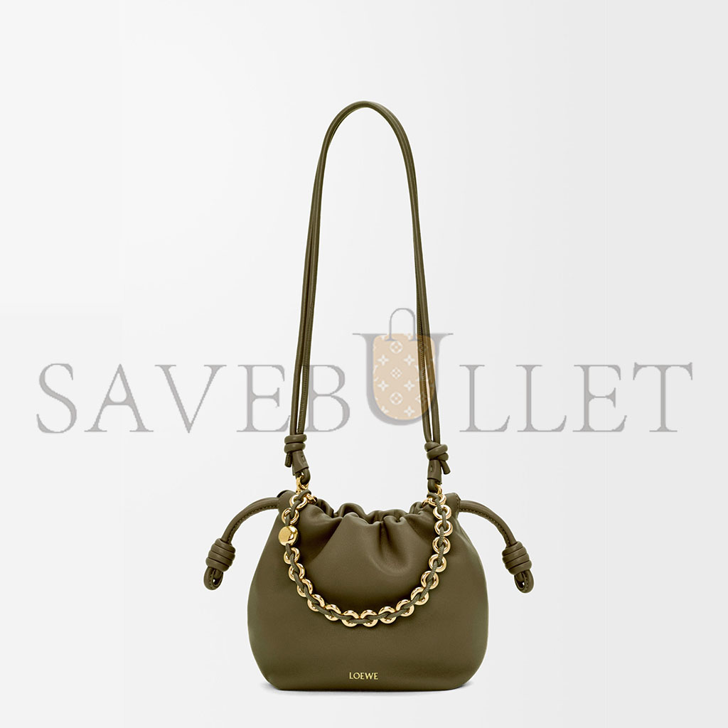 l*ew* mini flamenco purse bag in mellow nappa lambskin 0011091758 (23*17*5.5cm)